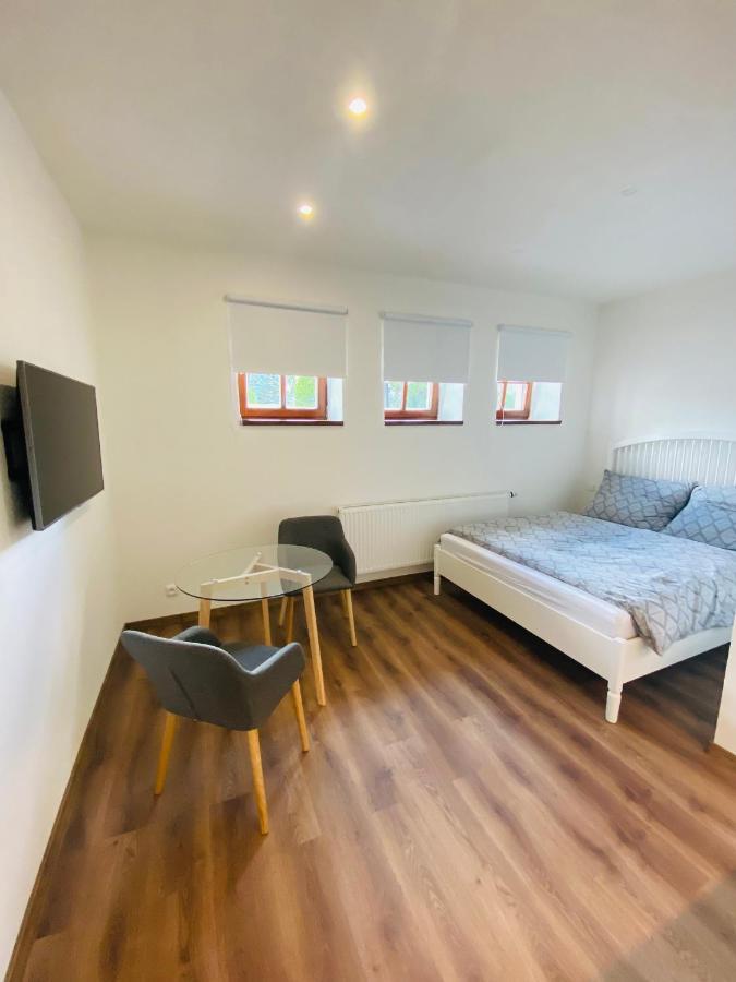 Apartmány V uličce Frymburk Esterno foto