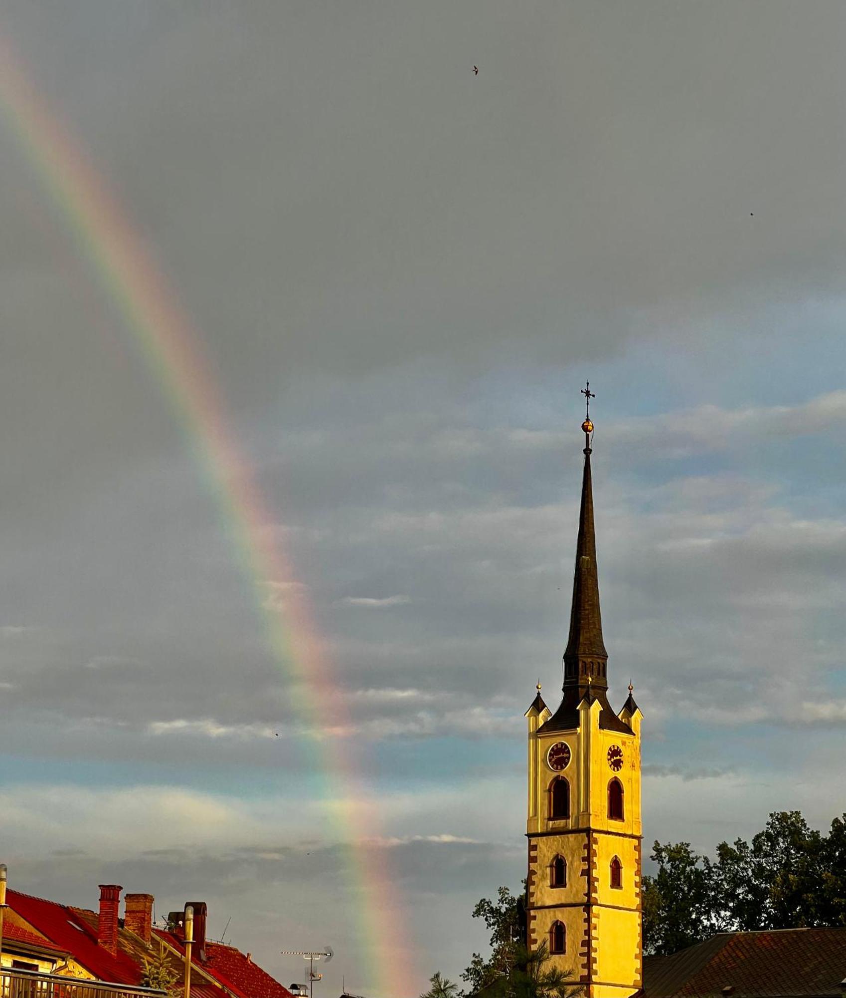 Apartmány V uličce Frymburk Esterno foto